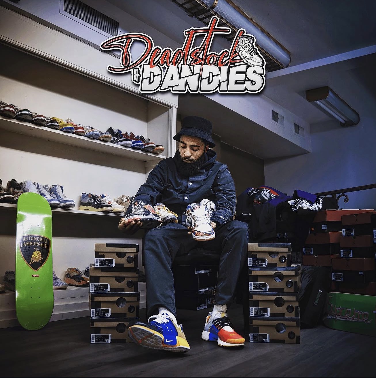 Denzel Carter on the shop floor